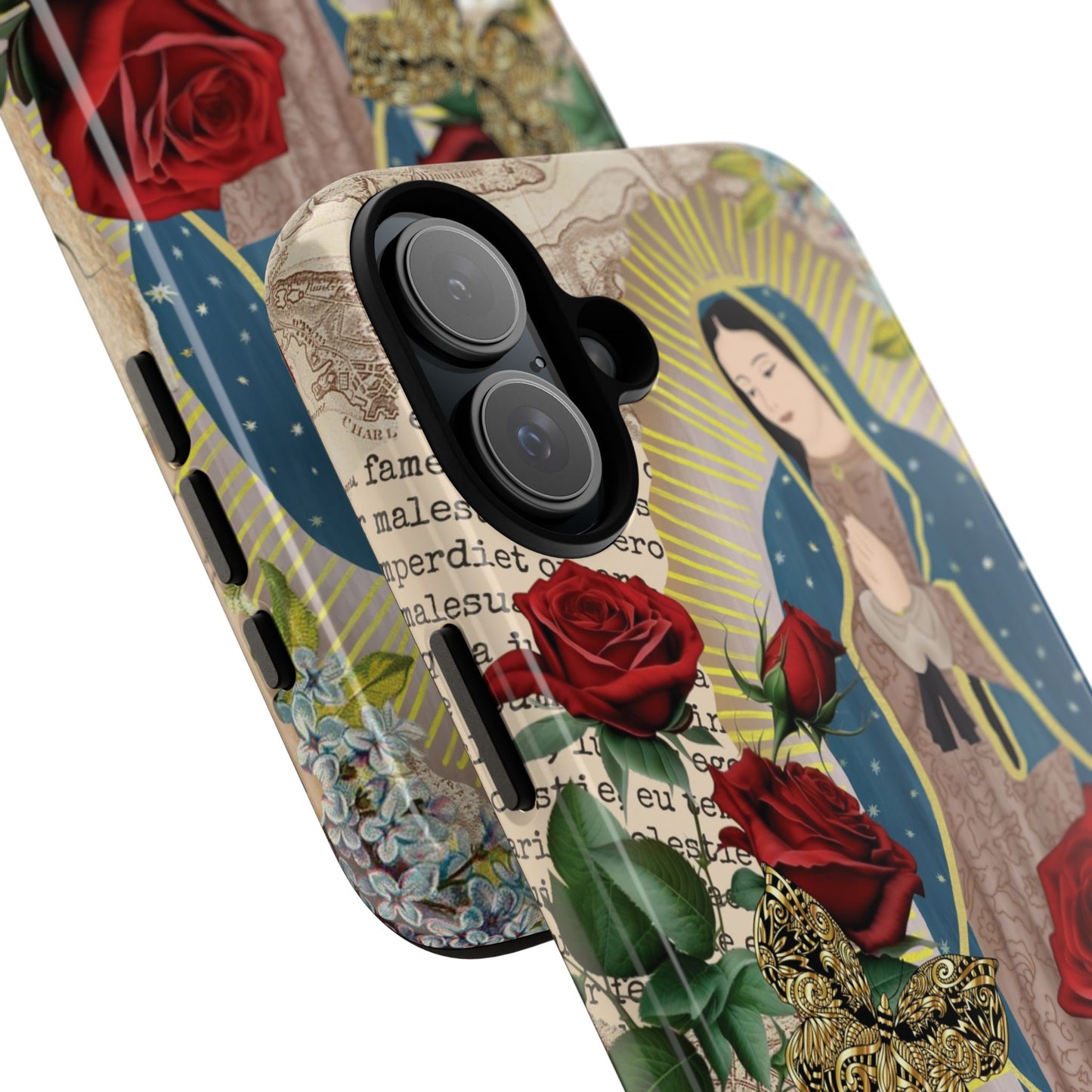 Virgin Mary Phone Case - Vintage Coquette Design