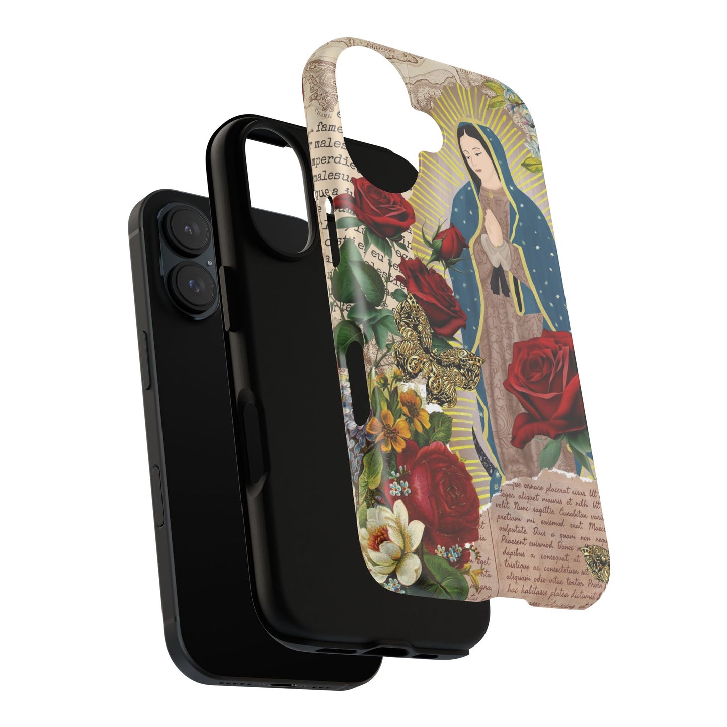 Virgin Mary Phone Case - Vintage Coquette Design