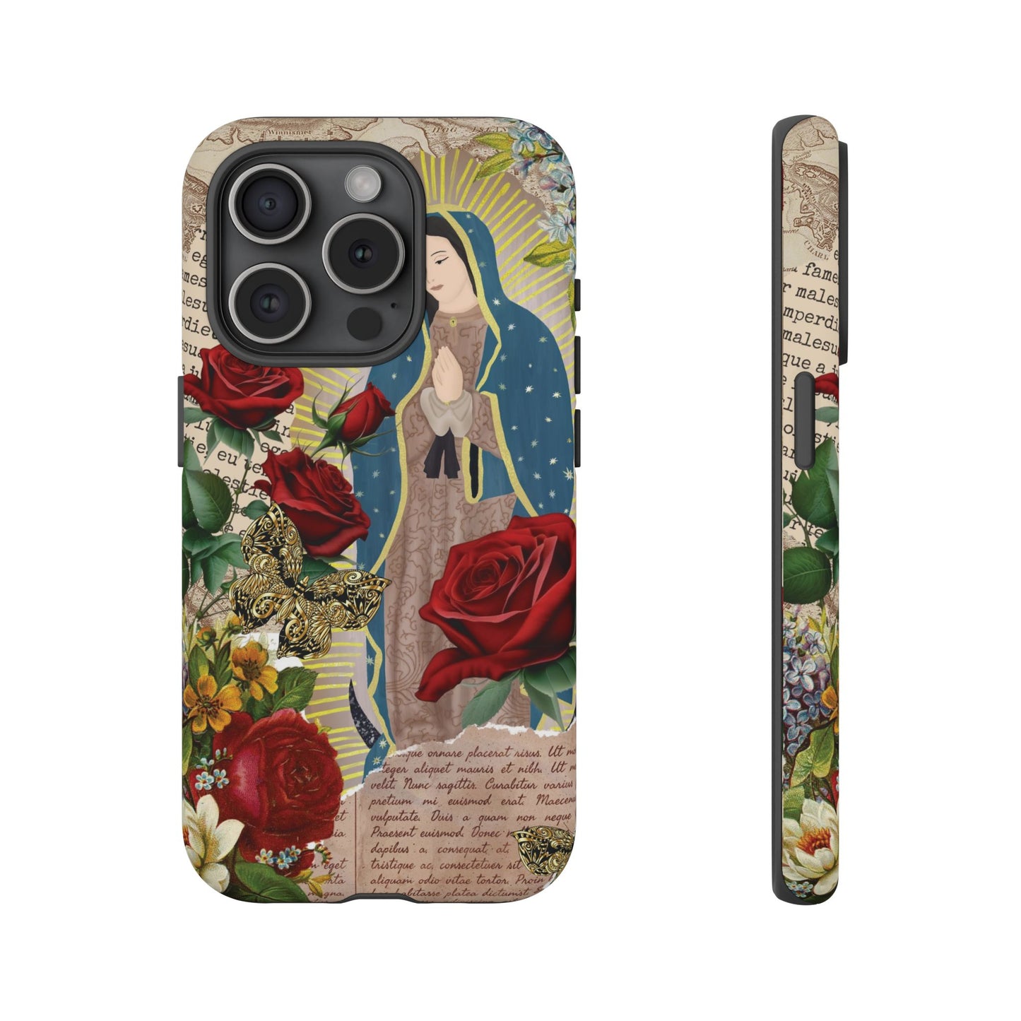 Virgin Mary Phone Case - Vintage Coquette Design