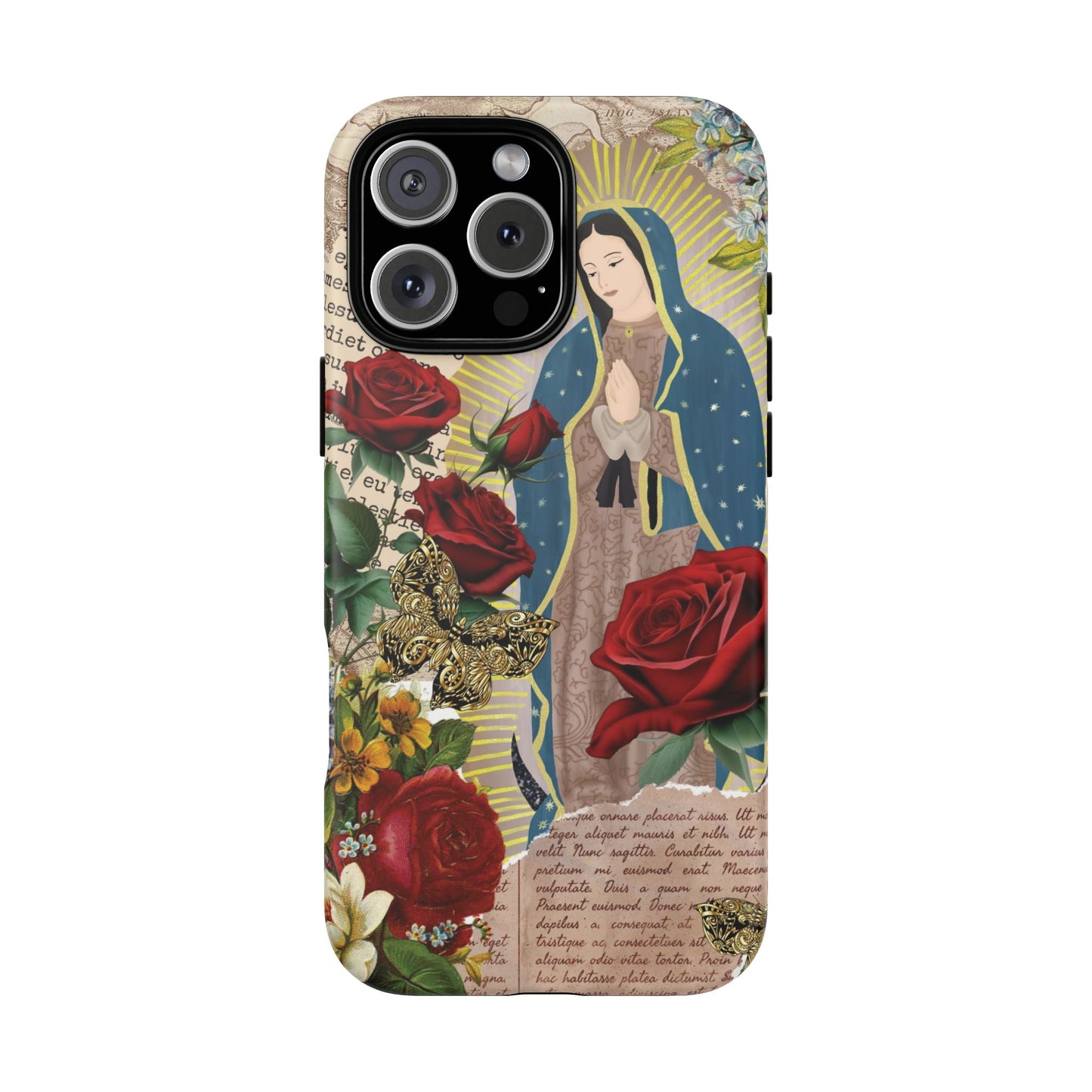 Virgin Mary Phone Case - Vintage Coquette Design