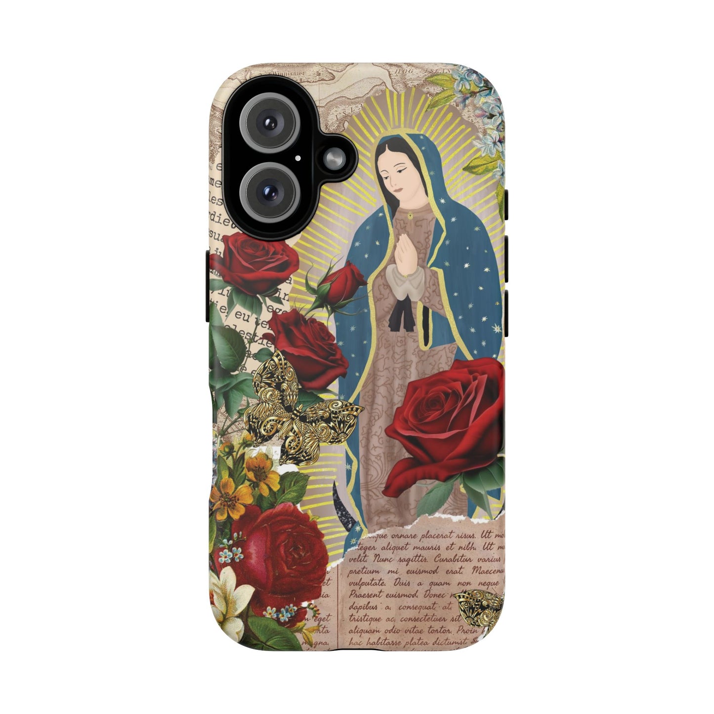 Virgin Mary Phone Case - Vintage Coquette Design