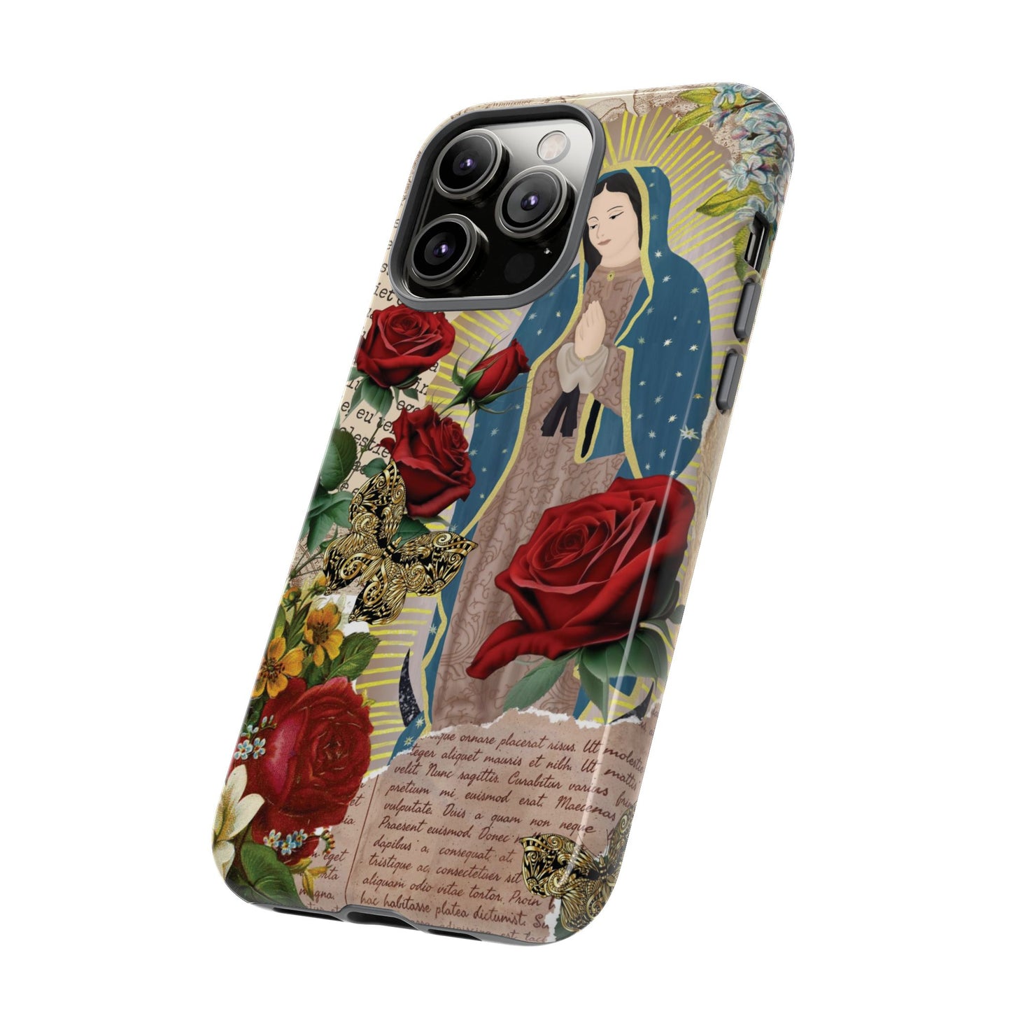 Virgin Mary Phone Case - Vintage Coquette Design