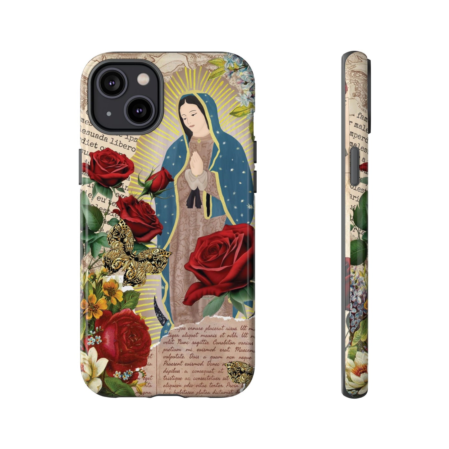 Virgin Mary Phone Case - Vintage Coquette Design