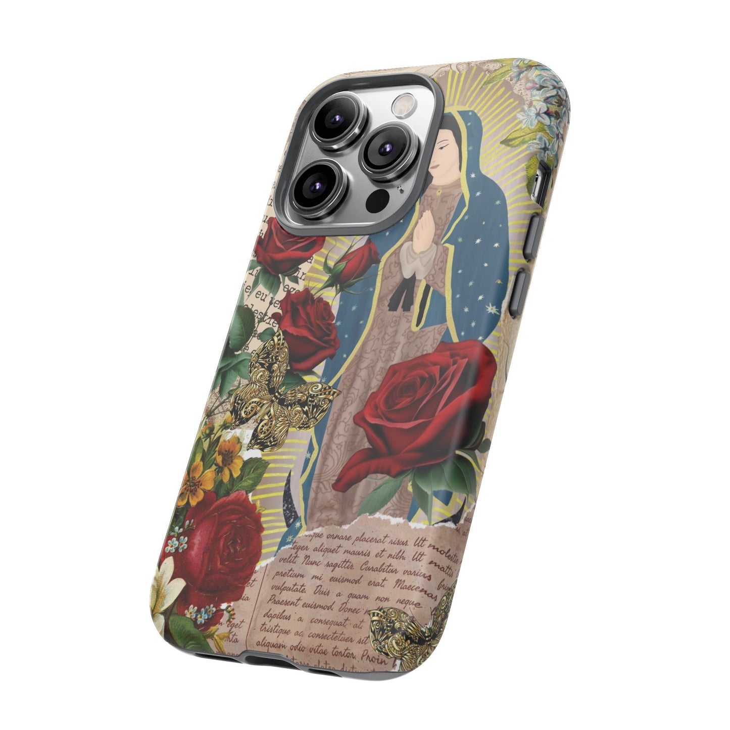 Virgin Mary Phone Case - Vintage Coquette Design
