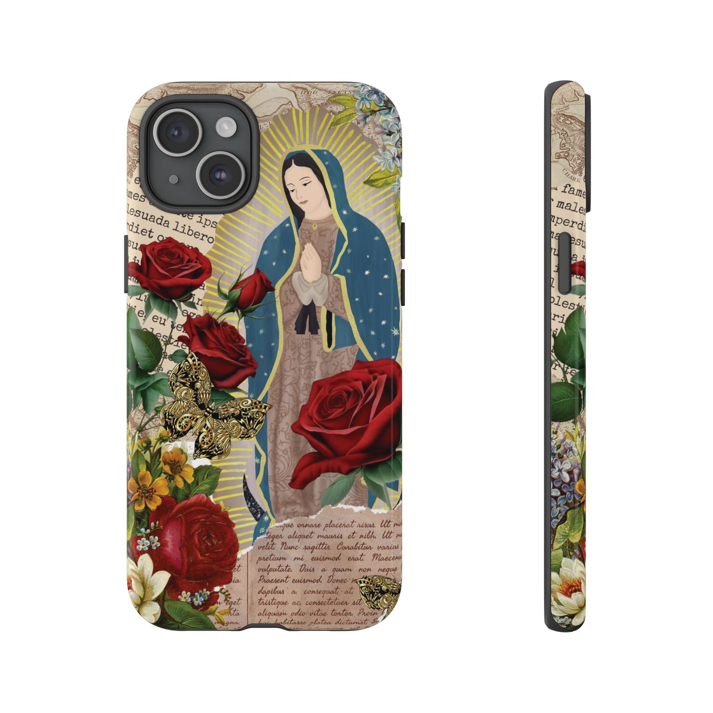 Virgin Mary Phone Case - Vintage Coquette Design