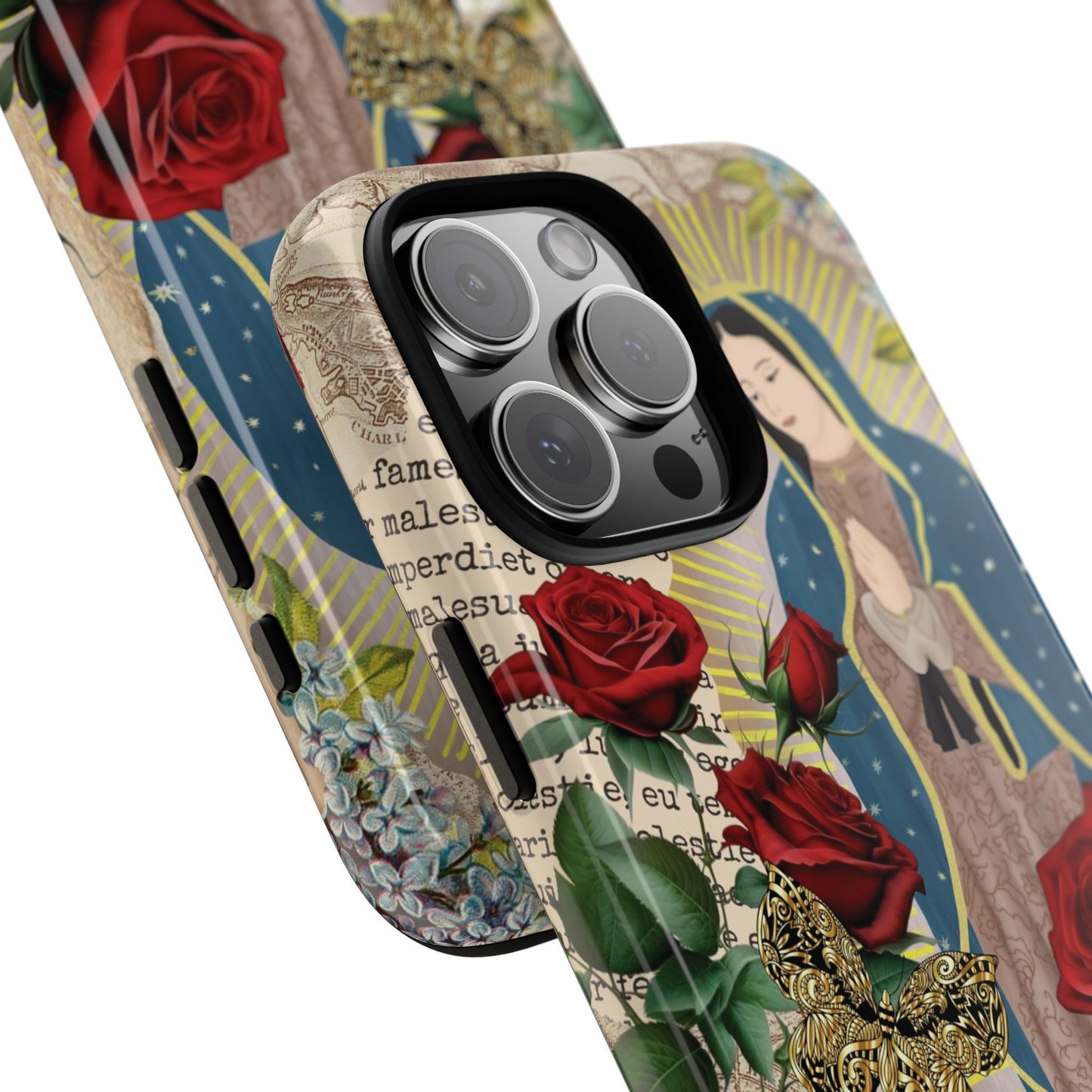 Virgin Mary Phone Case - Vintage Coquette Design