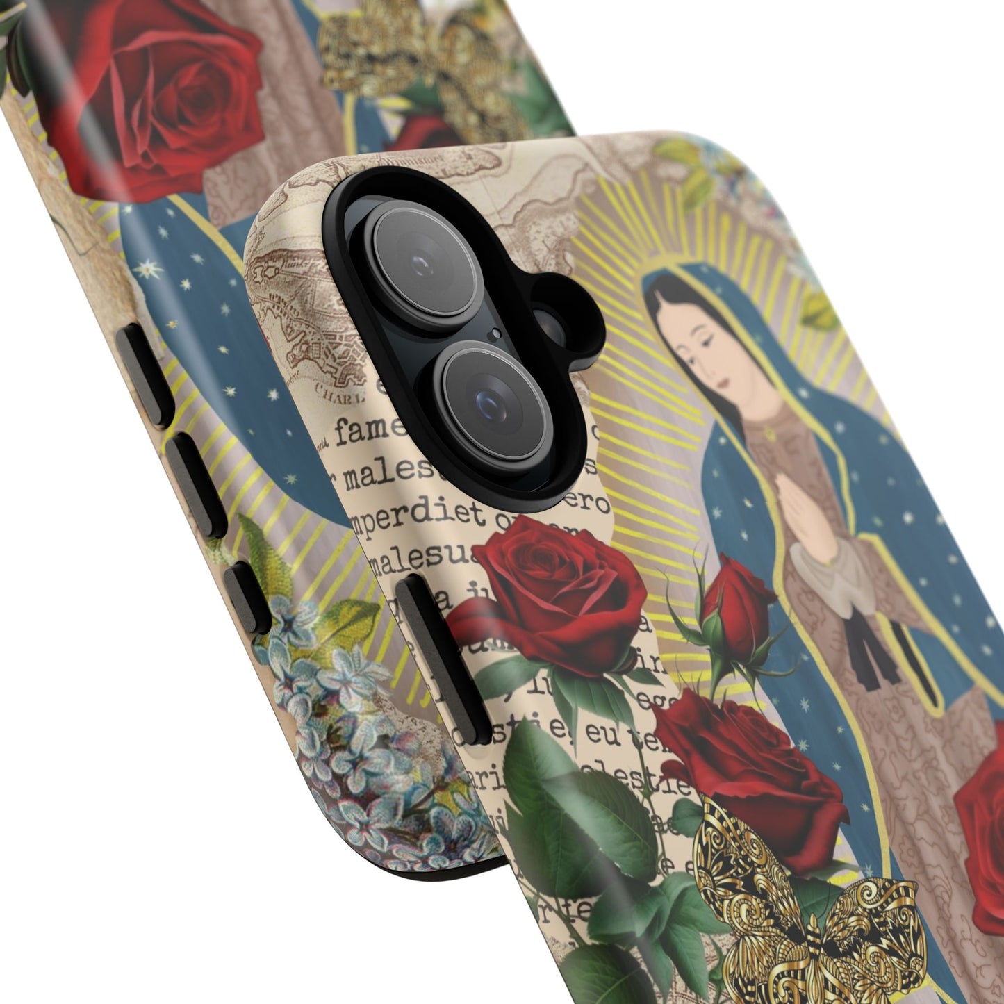 Virgin Mary Phone Case - Vintage Coquette Design
