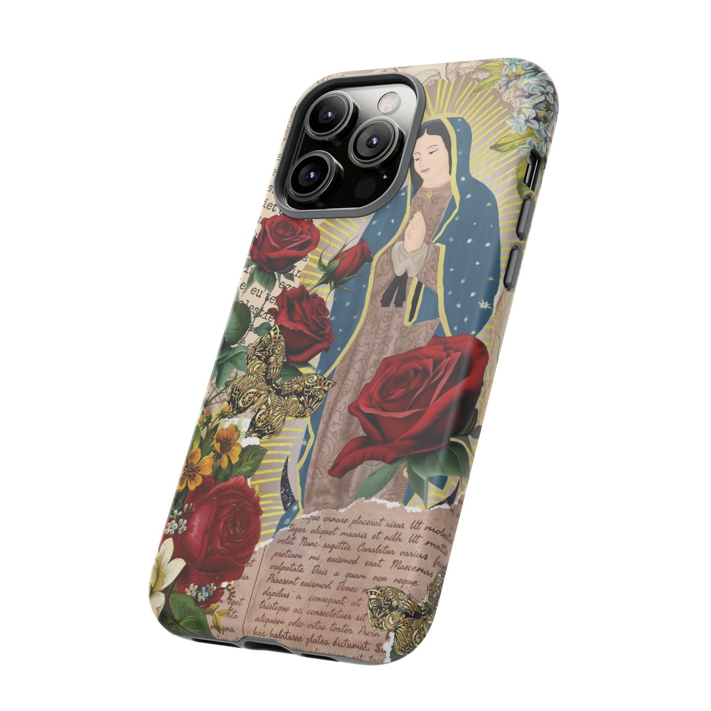 Virgin Mary Phone Case - Vintage Coquette Design