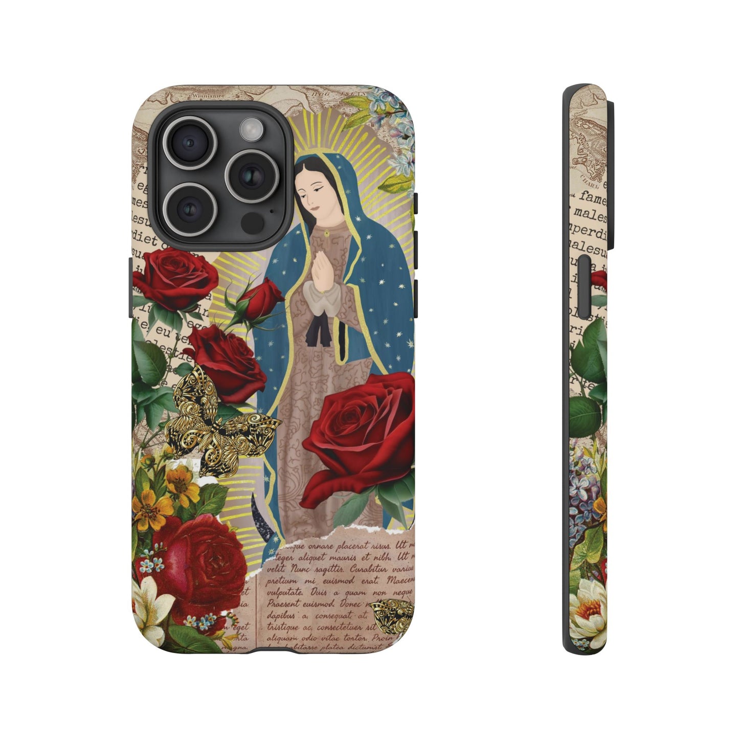 Virgin Mary Phone Case - Vintage Coquette Design