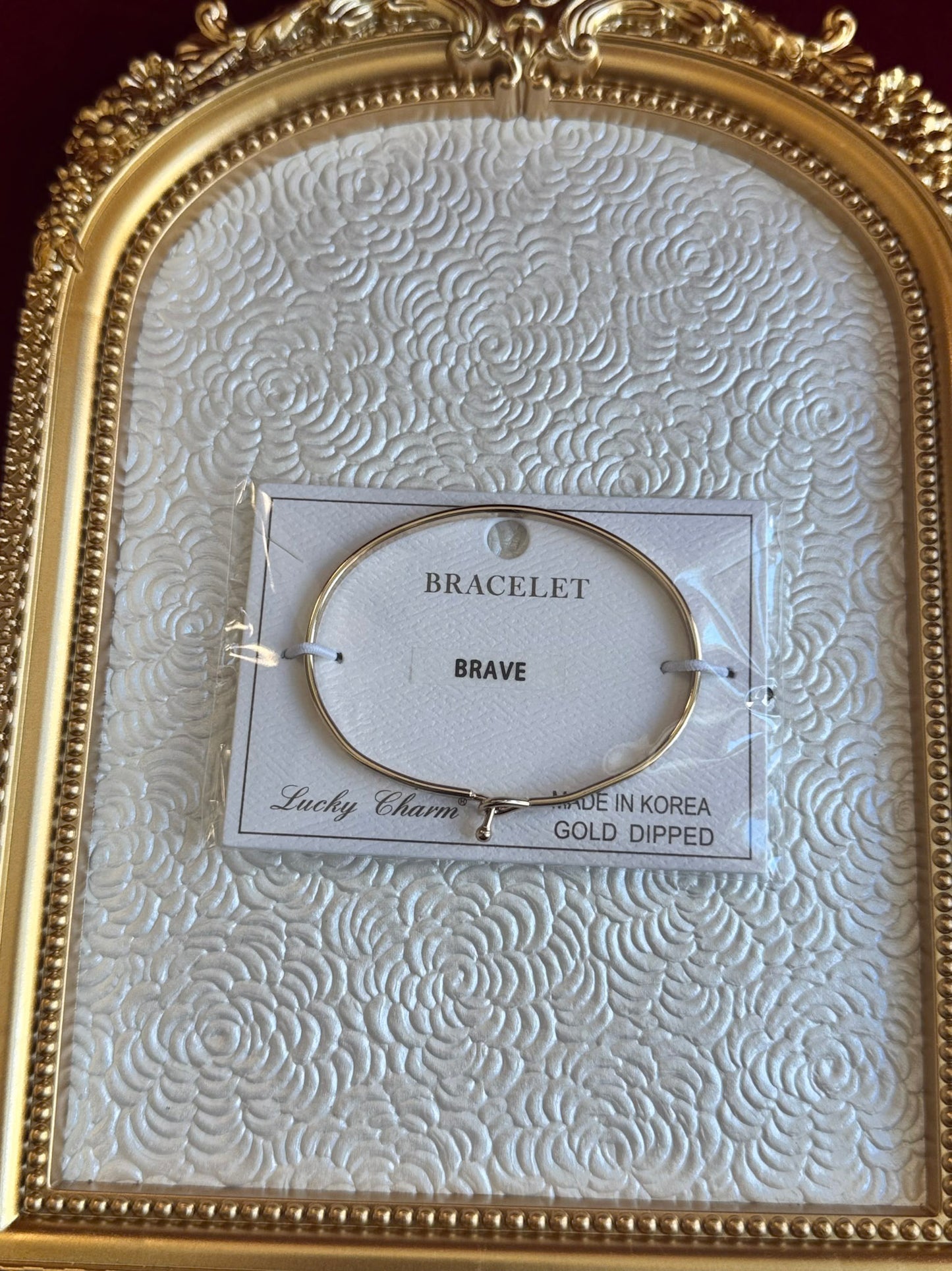 Lucky Cham Bangle Bracelet