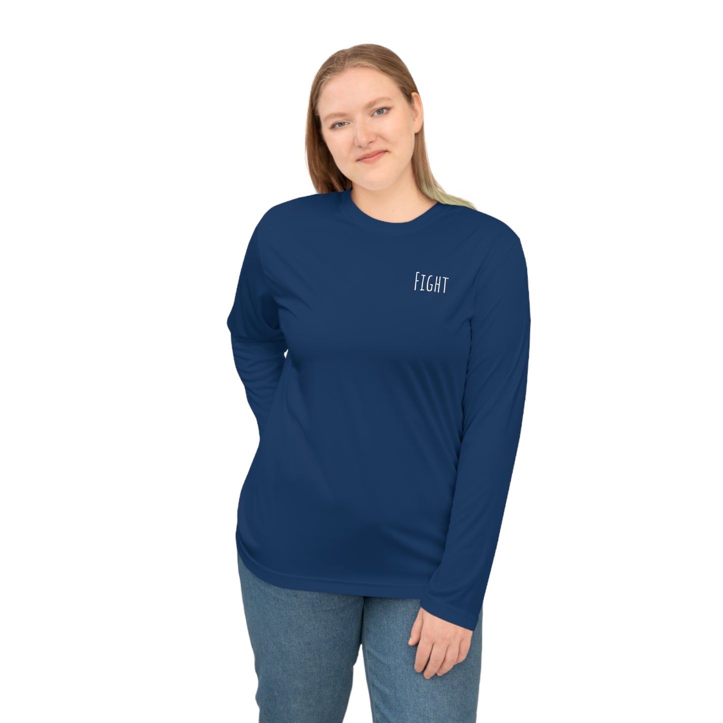 Fight cancer in all colors Unisex Performance Long Sleeve Shirt