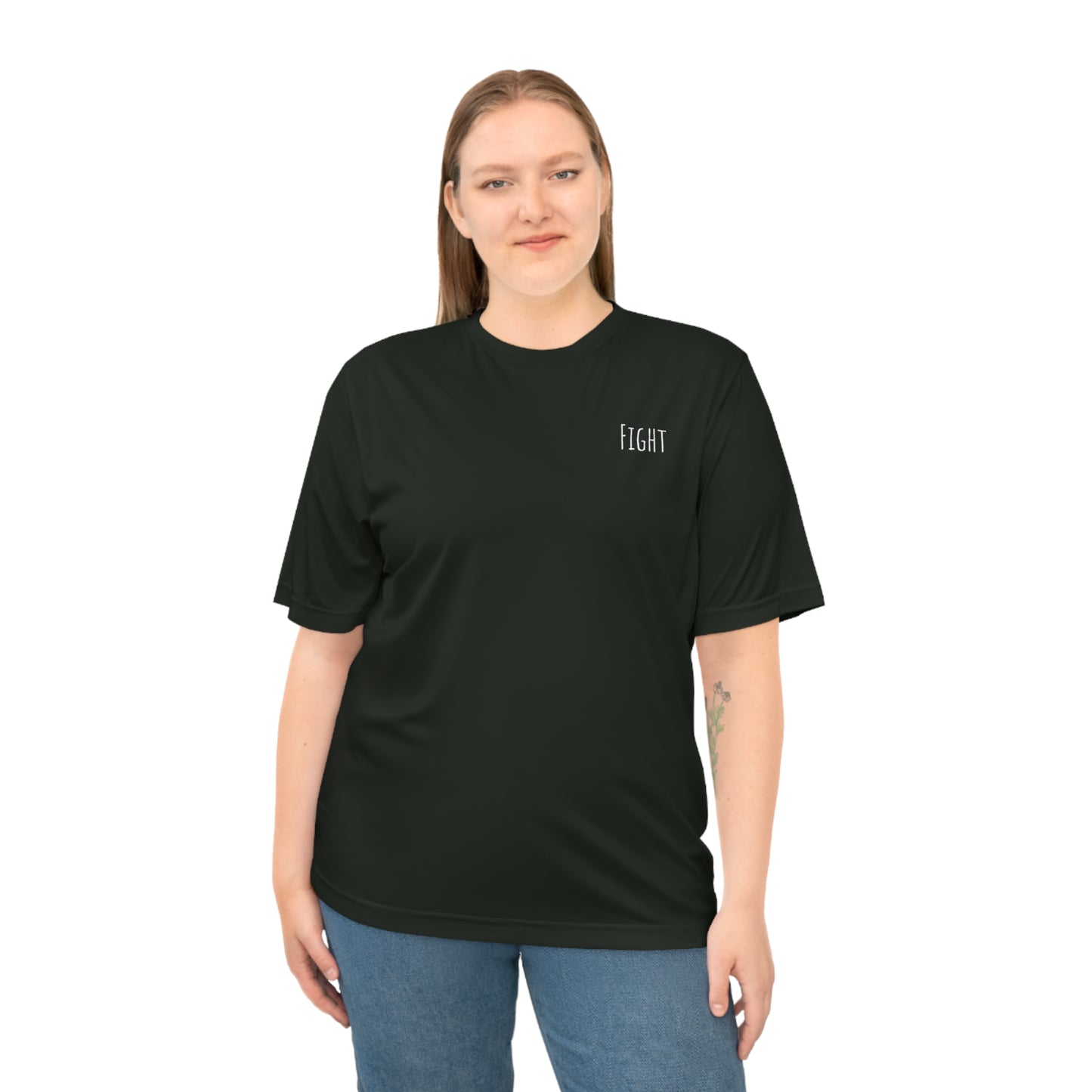 Fight cancer in all colors Unisex Zone Performance T-shirt