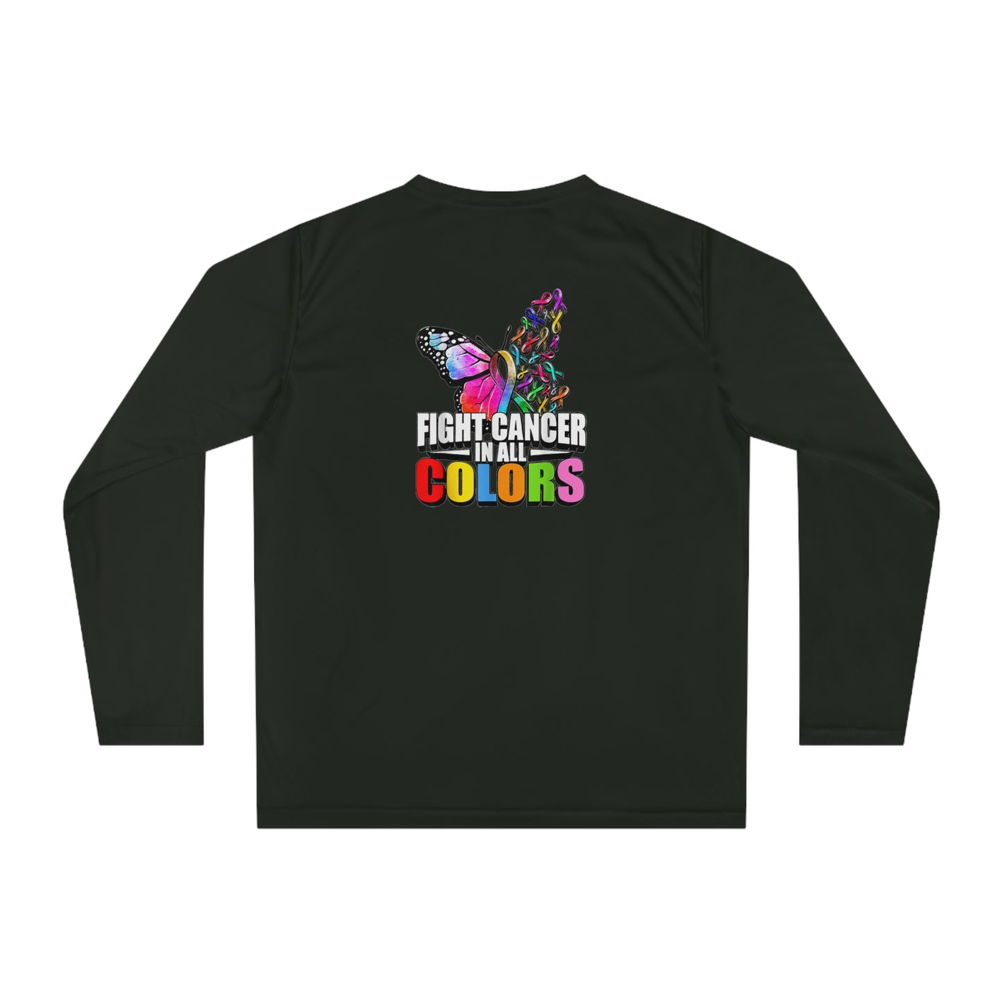 Fight cancer in all colors Unisex Performance Long Sleeve Shirt