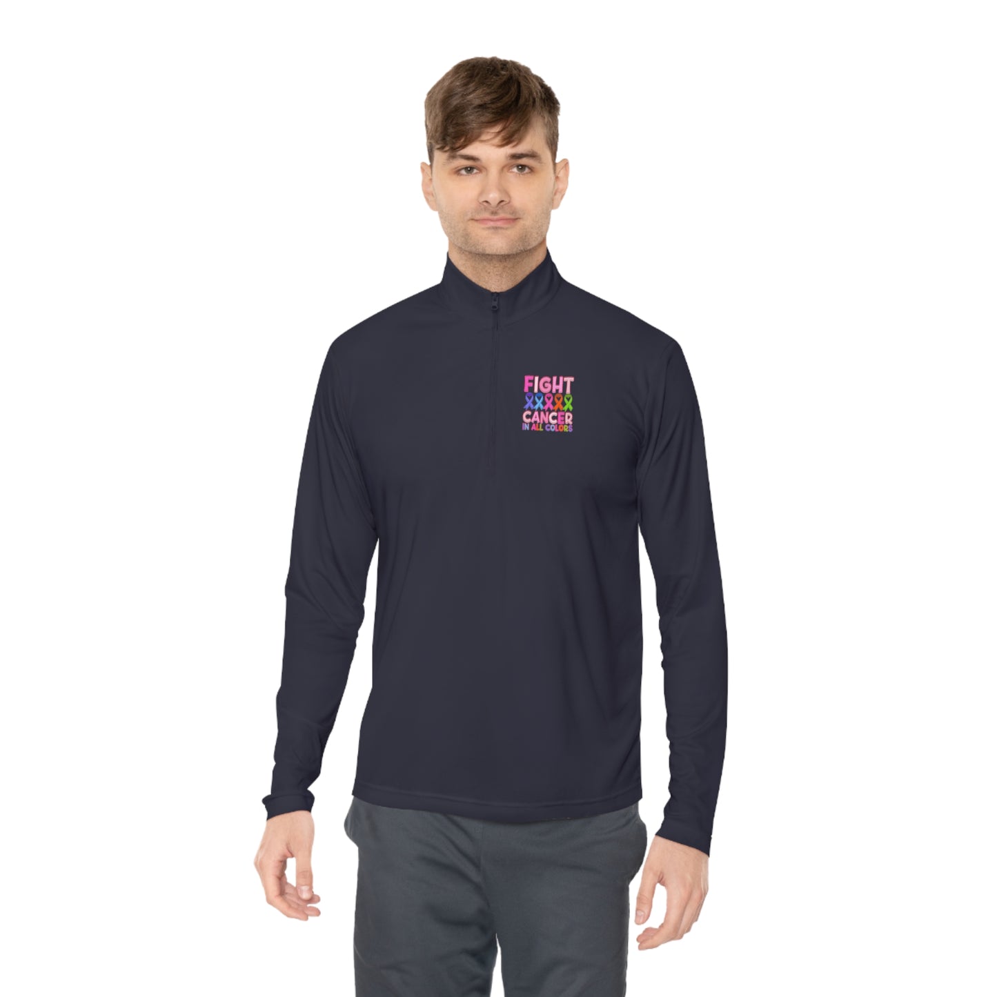 Bow Fight of  Unisex Quarter-Zip Pullover