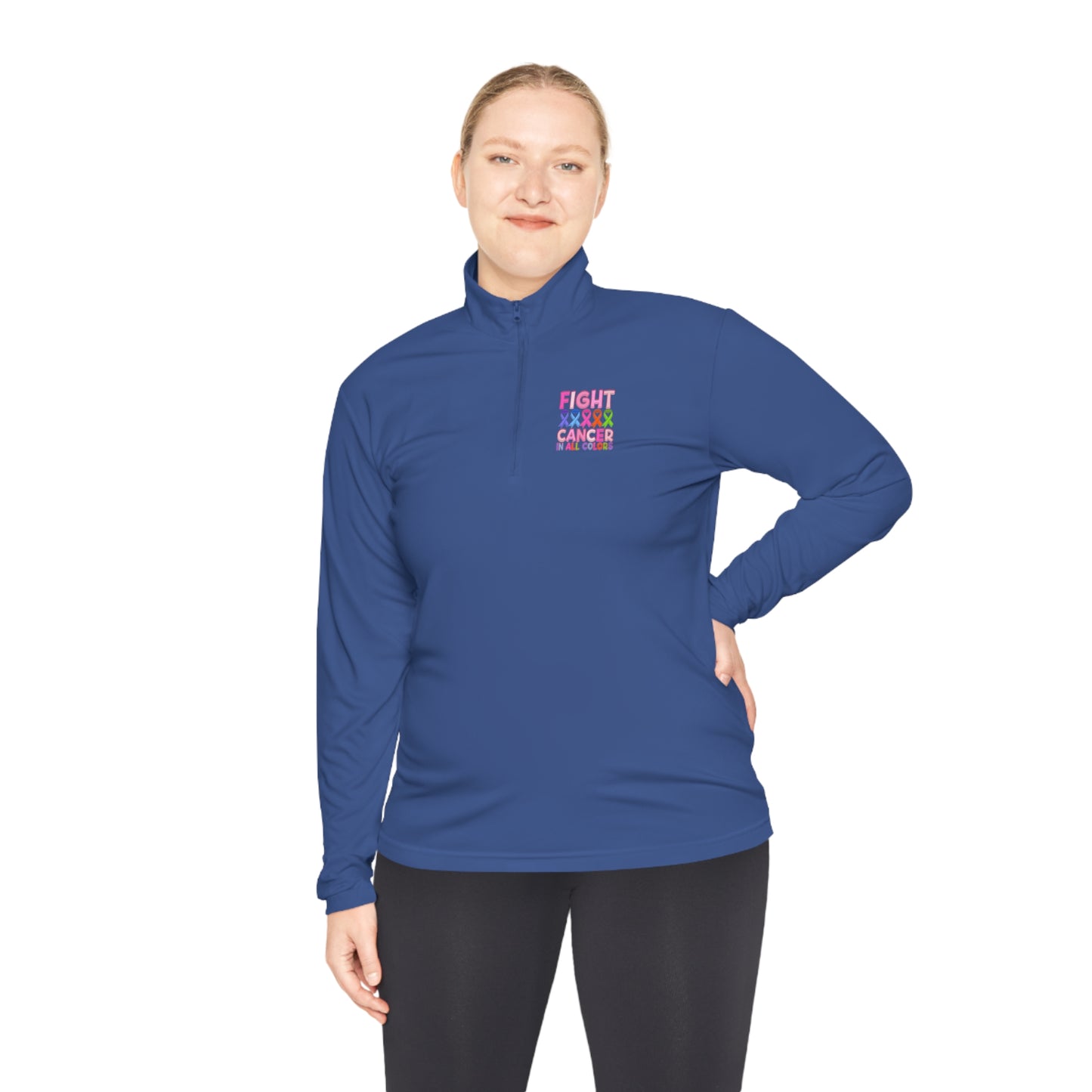 Bow Fight of  Unisex Quarter-Zip Pullover