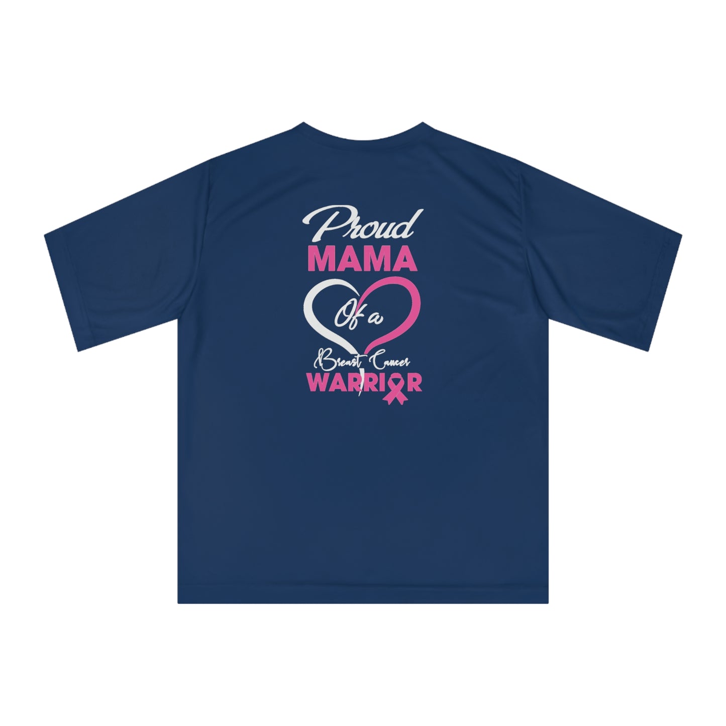 Proud mom of a Warrior Unisex Zone Performance T-shirt