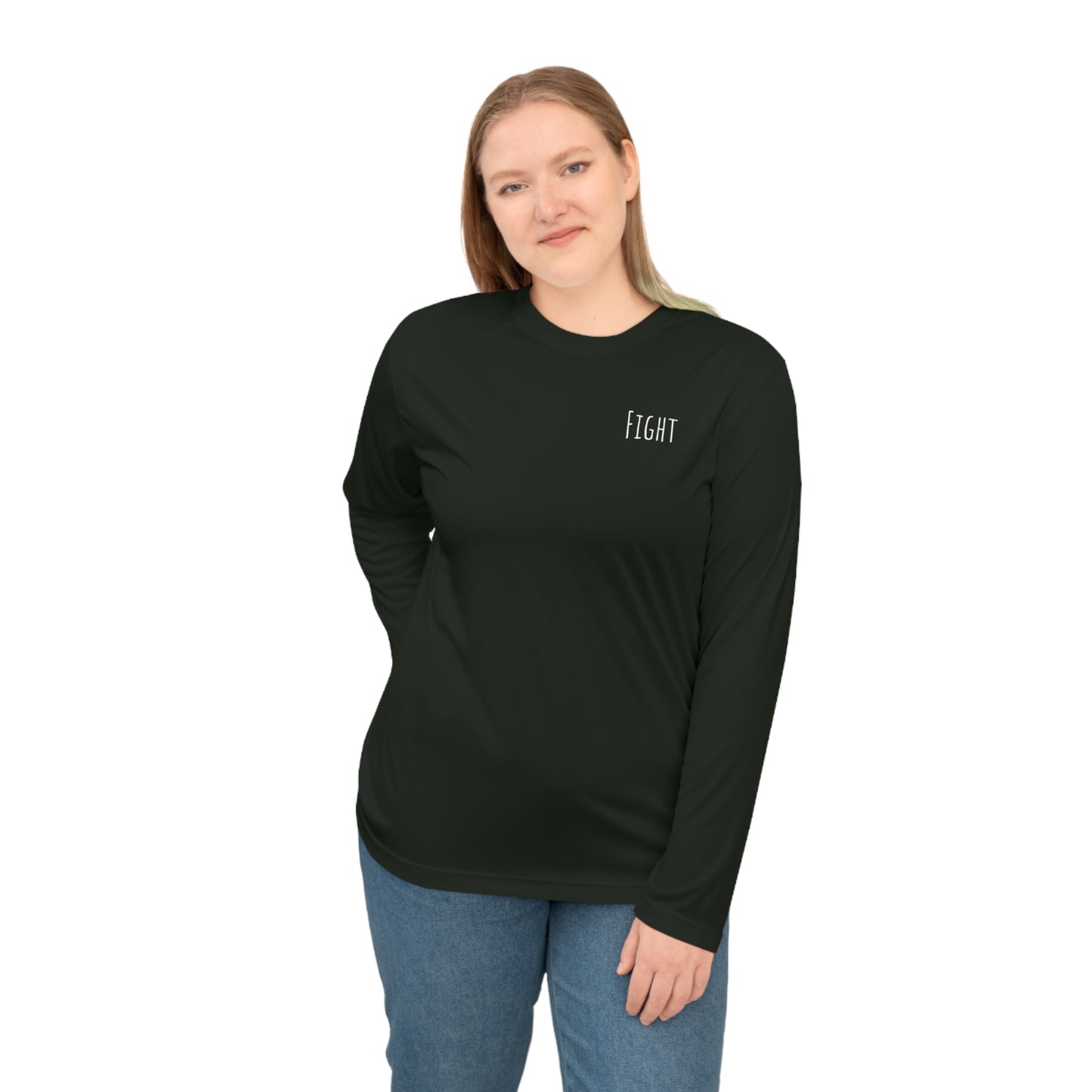 Her FIGHT Is My FIGHT Unisex Performance Long Sleeve Shirt