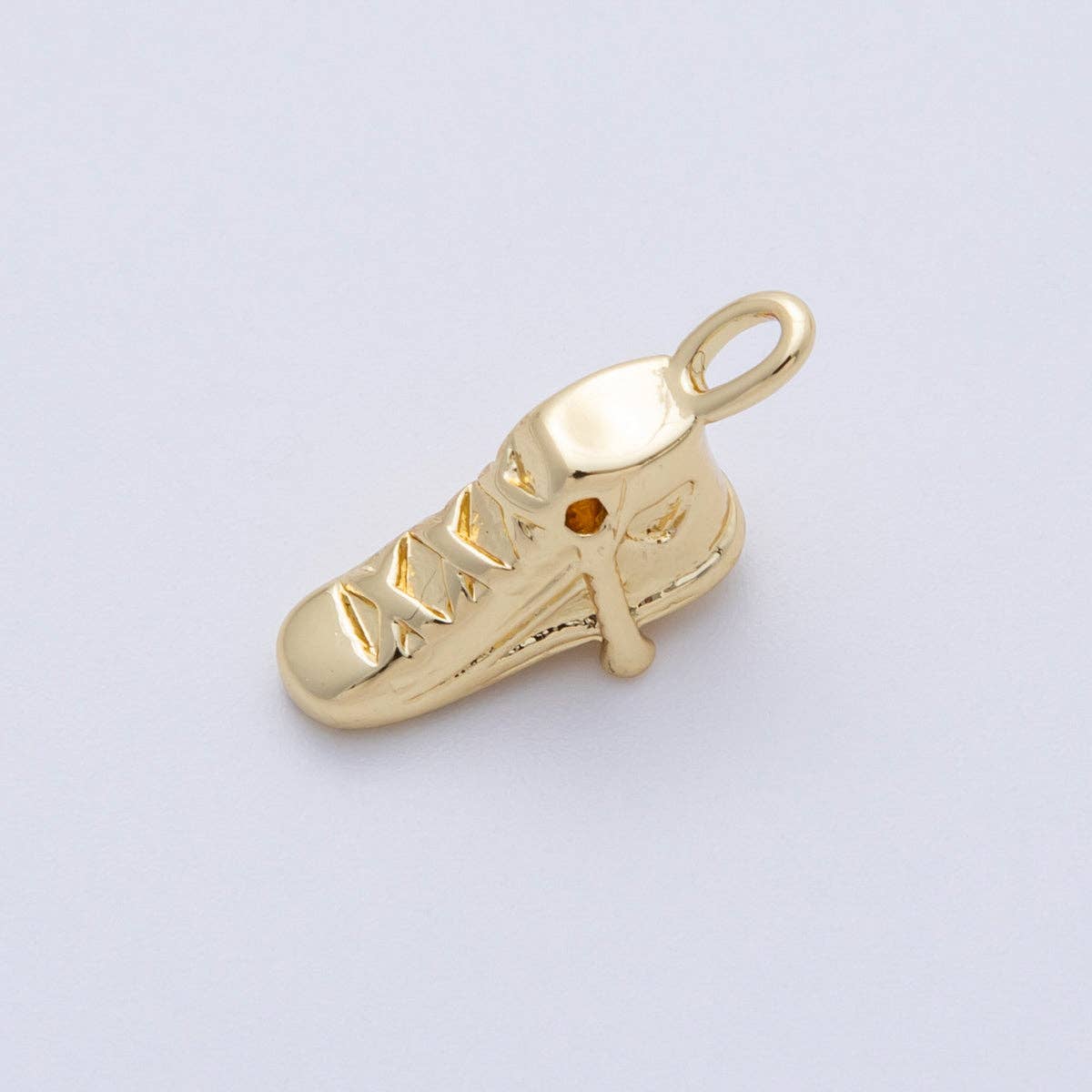 18K Gold Filled 20mm Sneakers Shoe 3D Multidimensional Charm | Charms-00094