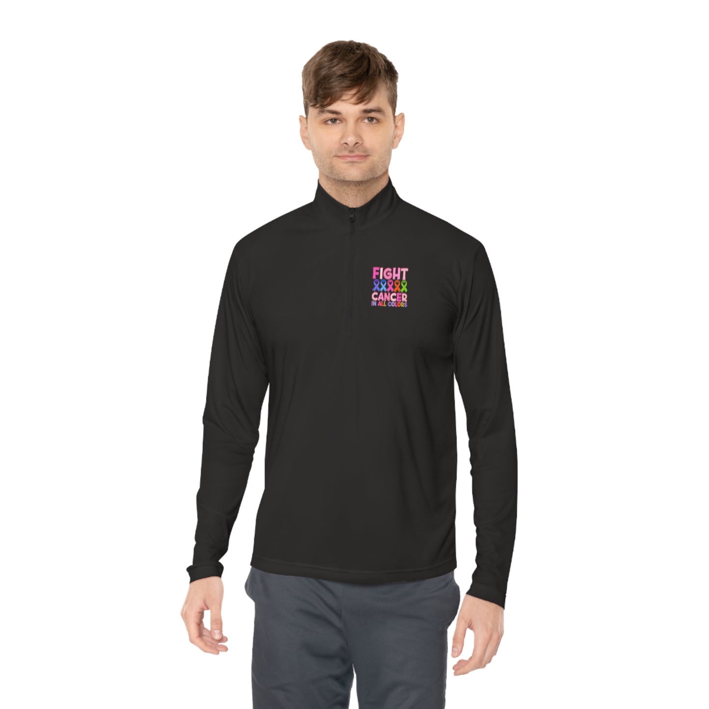 Bow Fight of  Unisex Quarter-Zip Pullover