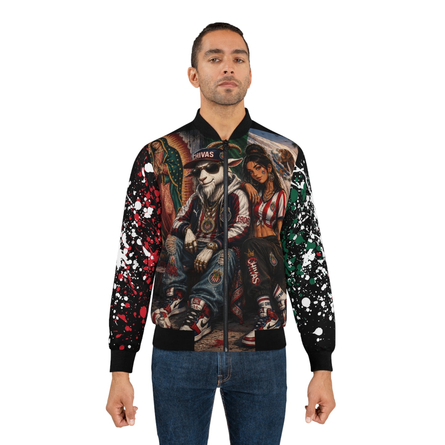 Men's Bomber Jacket (AOP)