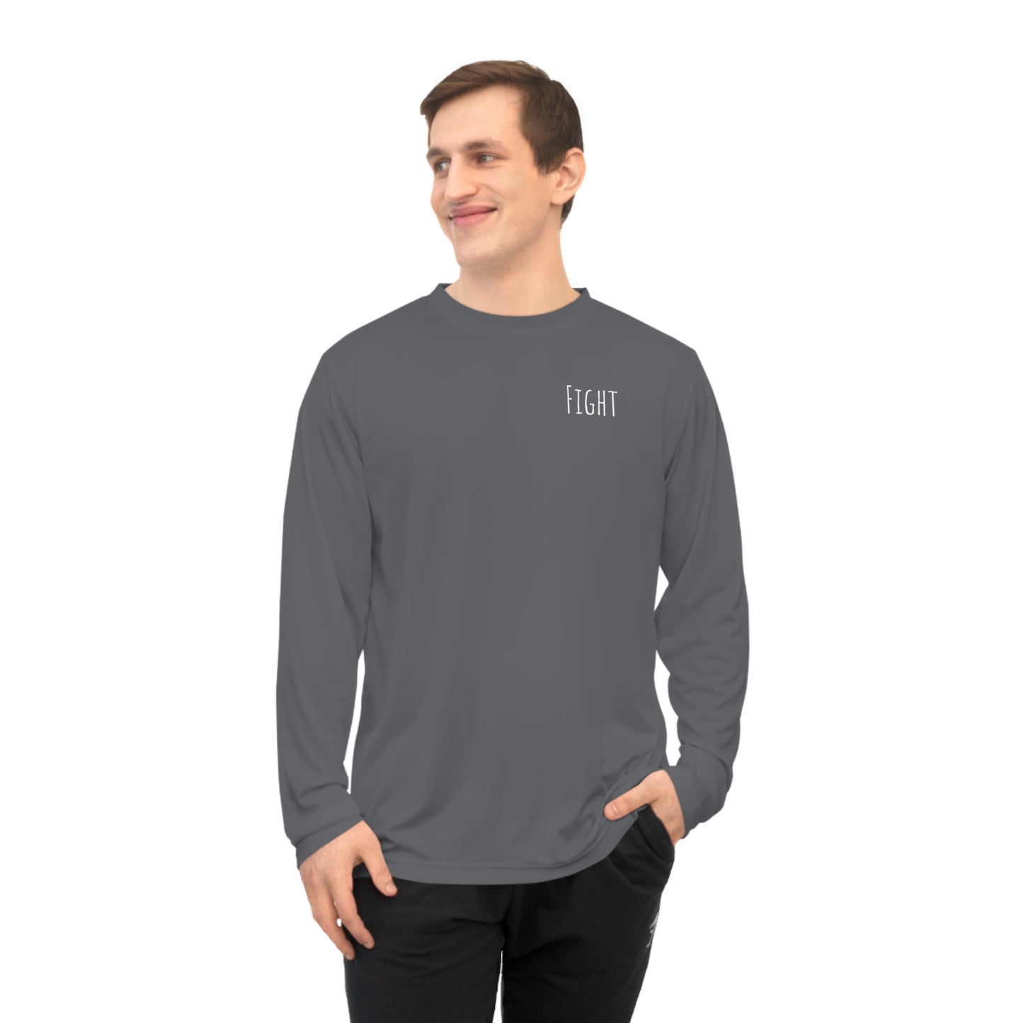 Fight cancer in all colors Unisex Performance Long Sleeve Shirt