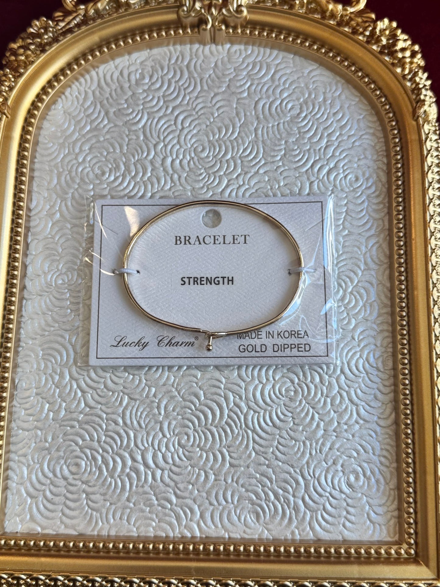Lucky Cham Bangle Bracelet