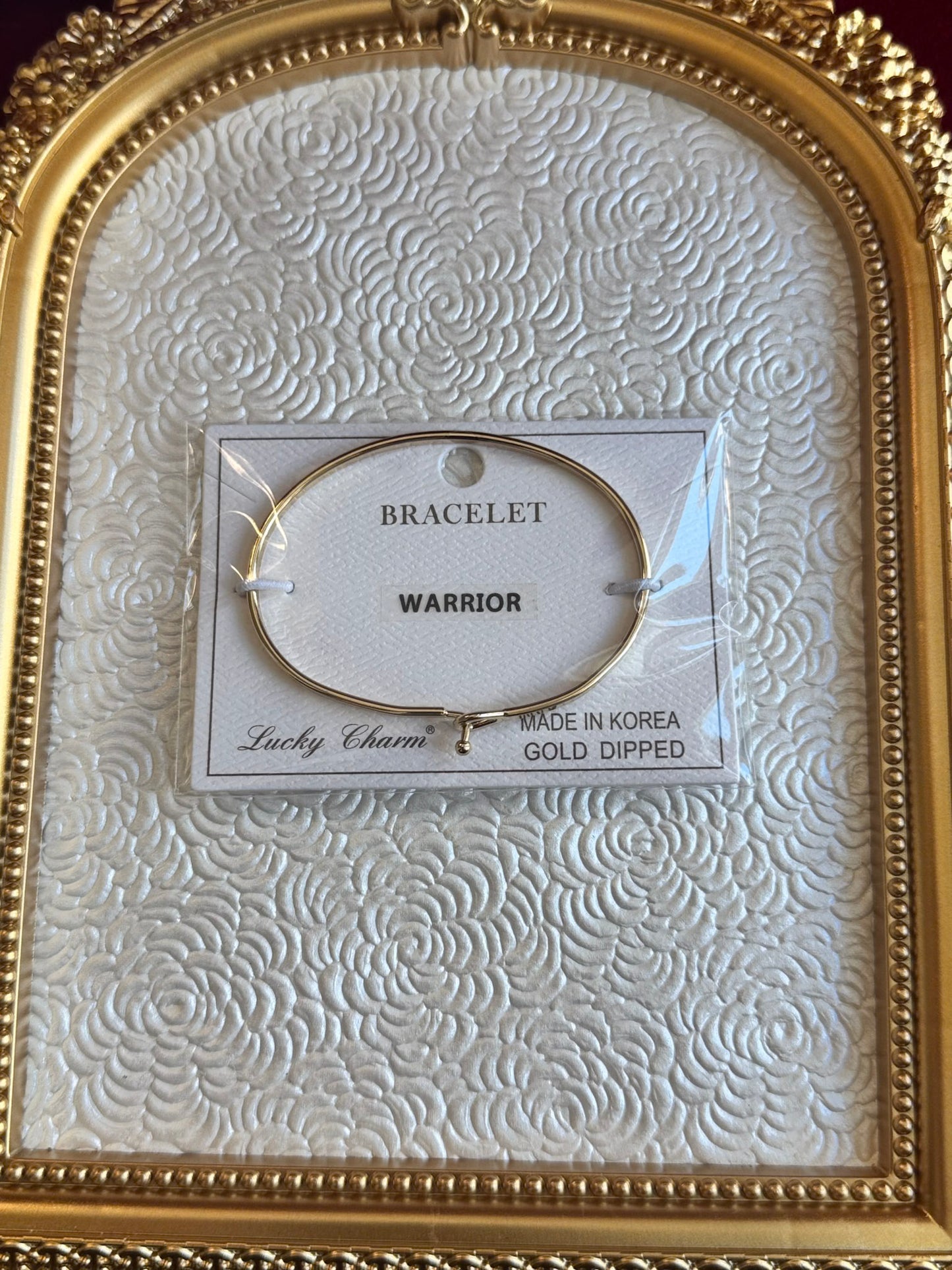 Lucky Cham Bangle Bracelet
