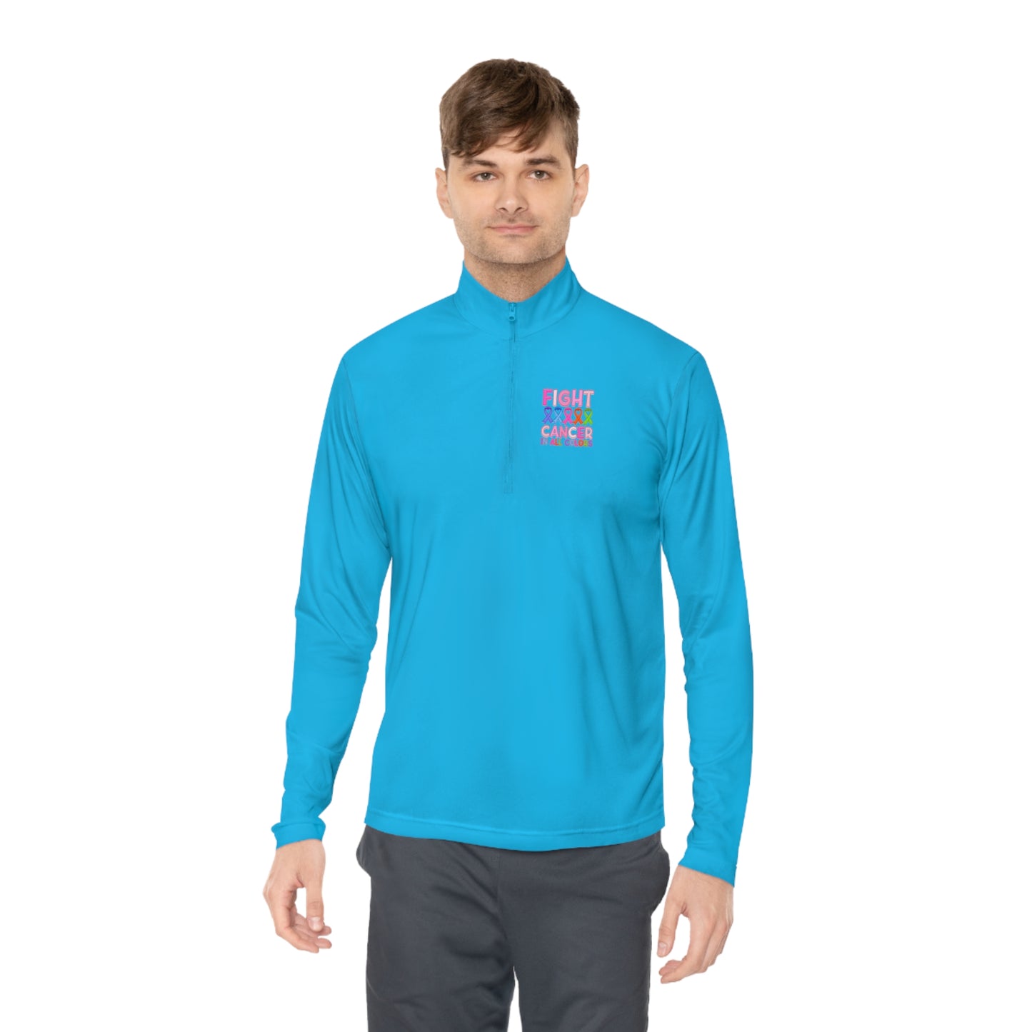 Bow Fight of  Unisex Quarter-Zip Pullover