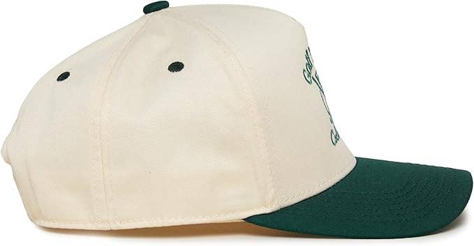 Two Tone Cap -  Golf Wives Cocktail Club - Green/Beige