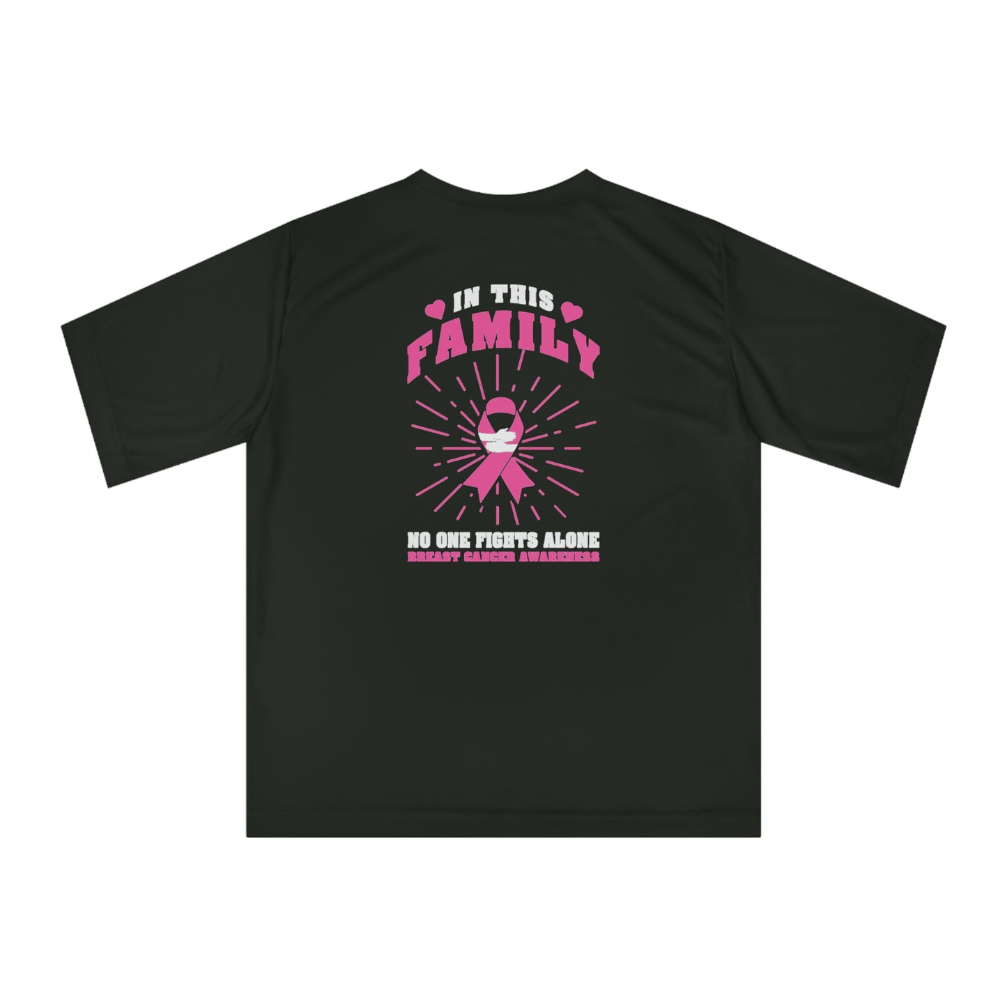 In this family no one fights alone Zone Performance T-shirt