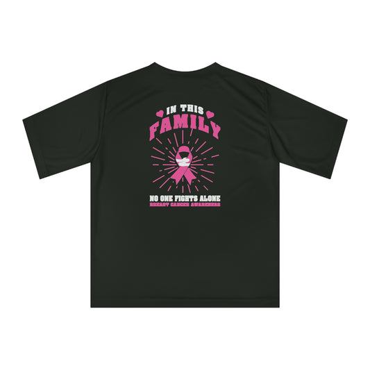 In this family no one fights alone Zone Performance T-shirt