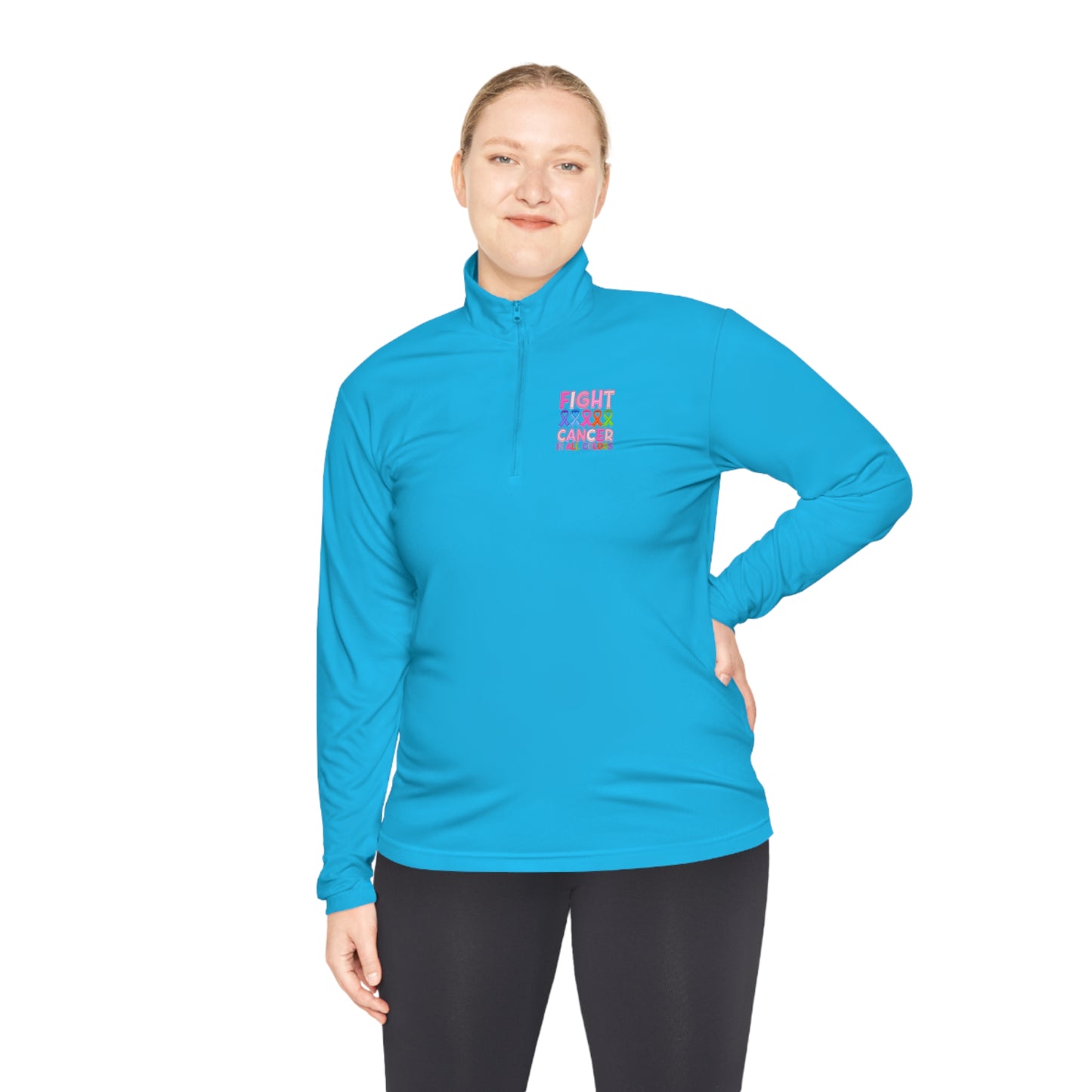 Bow Fight of  Unisex Quarter-Zip Pullover