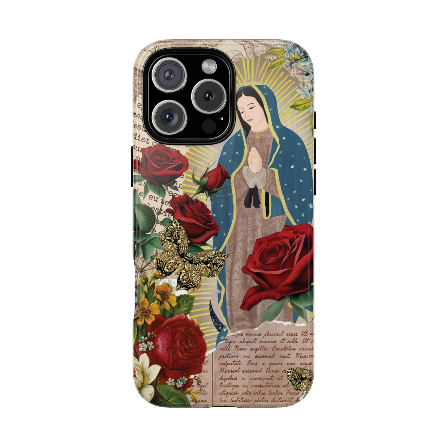 Virgin Mary Phone Case - Vintage Coquette Design