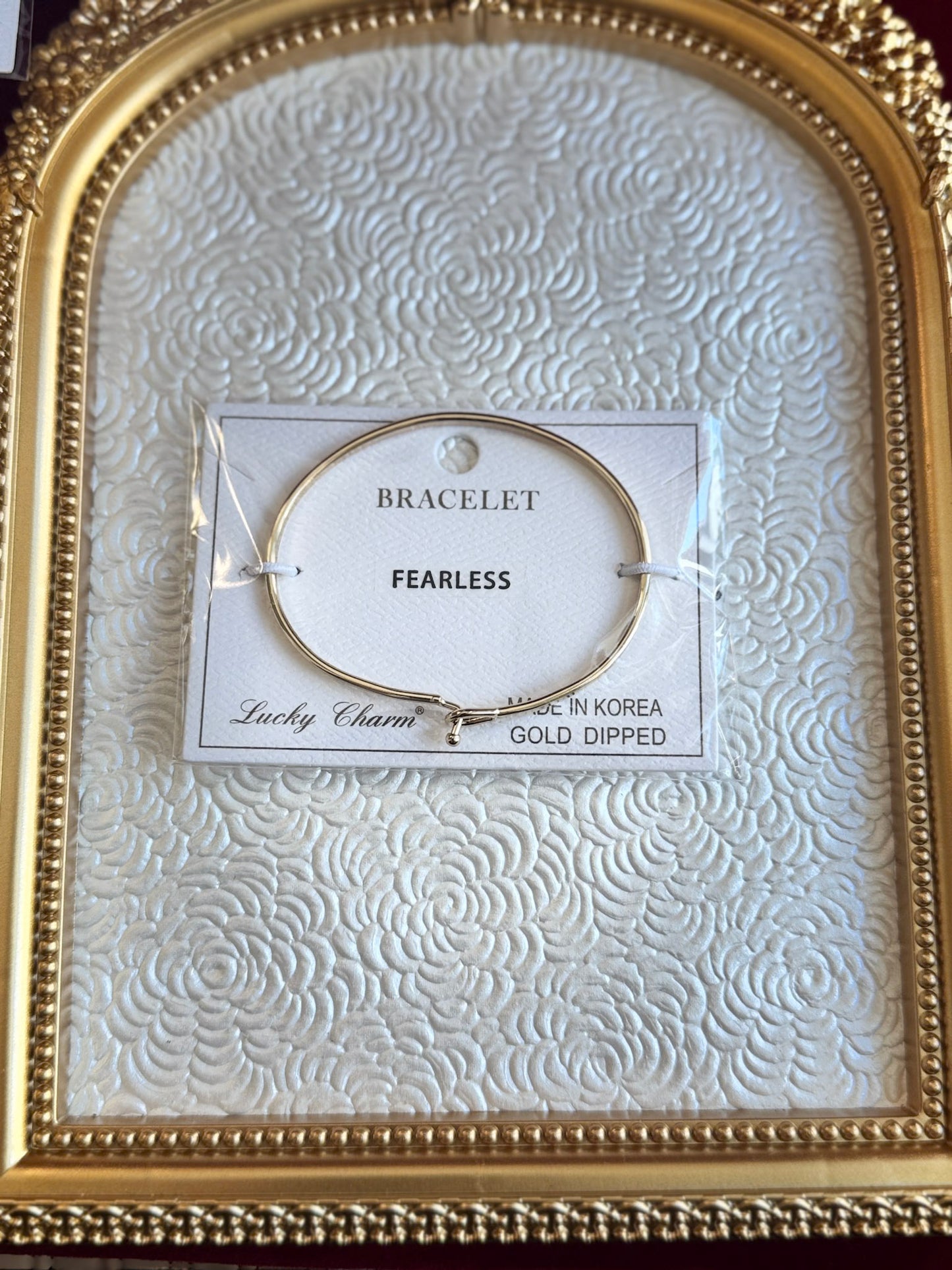 Lucky Cham Bangle Bracelet