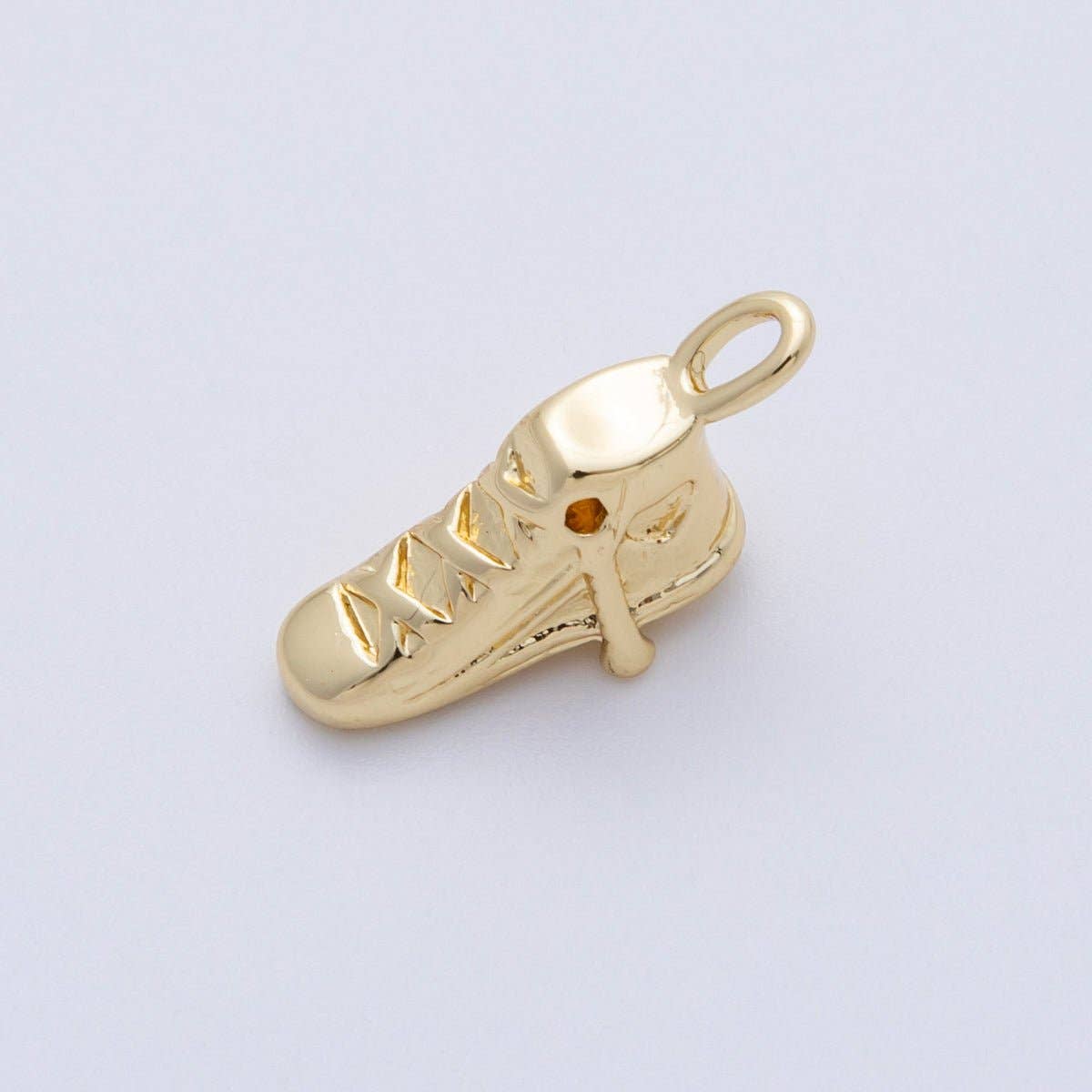 18K Gold Filled 20mm Sneakers Shoe 3D Multidimensional Charm | Charms-00094