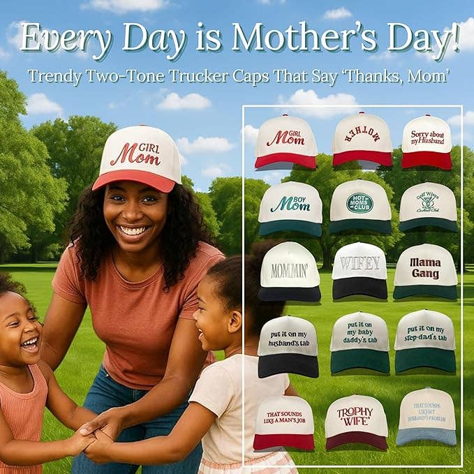 Two Tone Cap -  Golf Wives Cocktail Club - Green/Beige