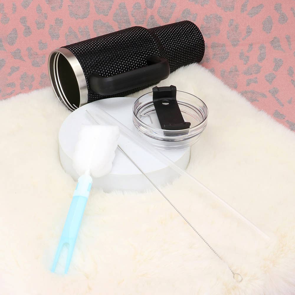 Bling Studded 40oz Stainless Steel Tumbler