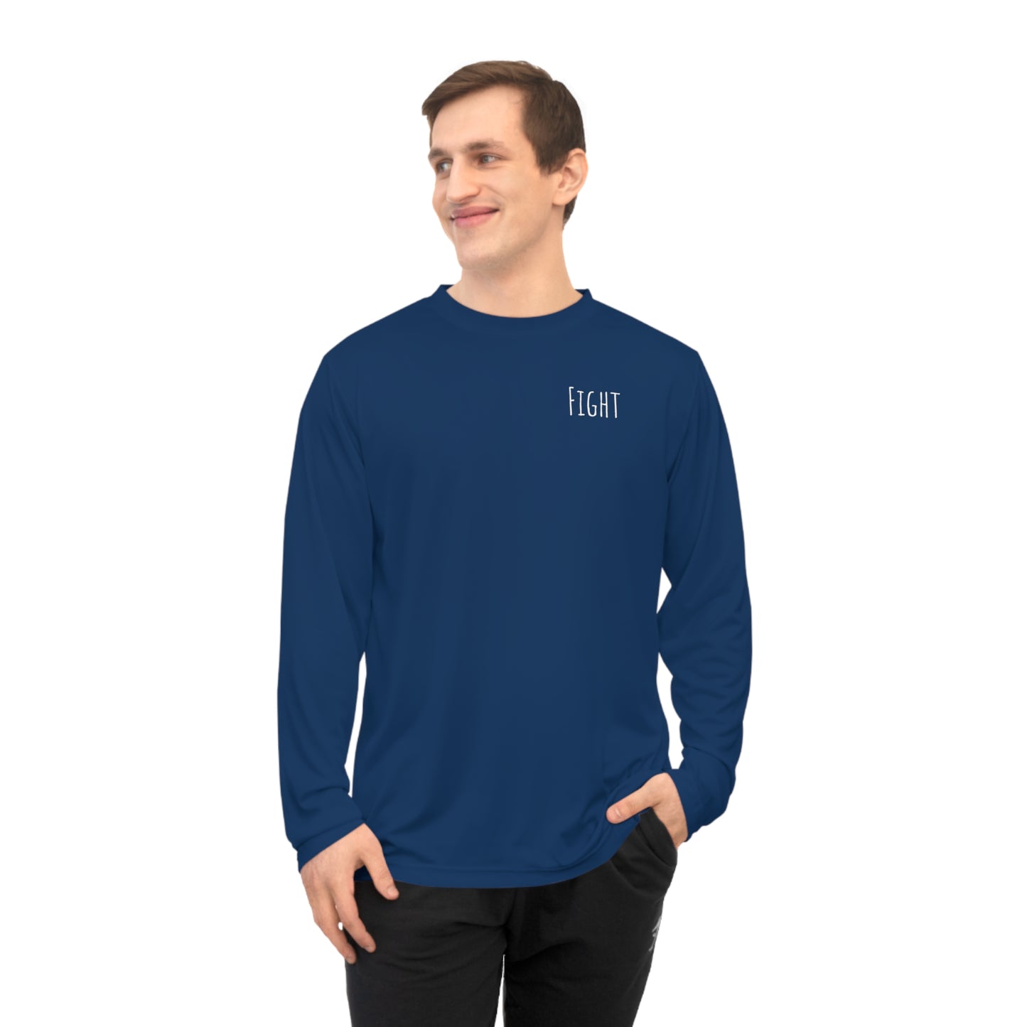 Fight cancer in all colors Unisex Performance Long Sleeve Shirt