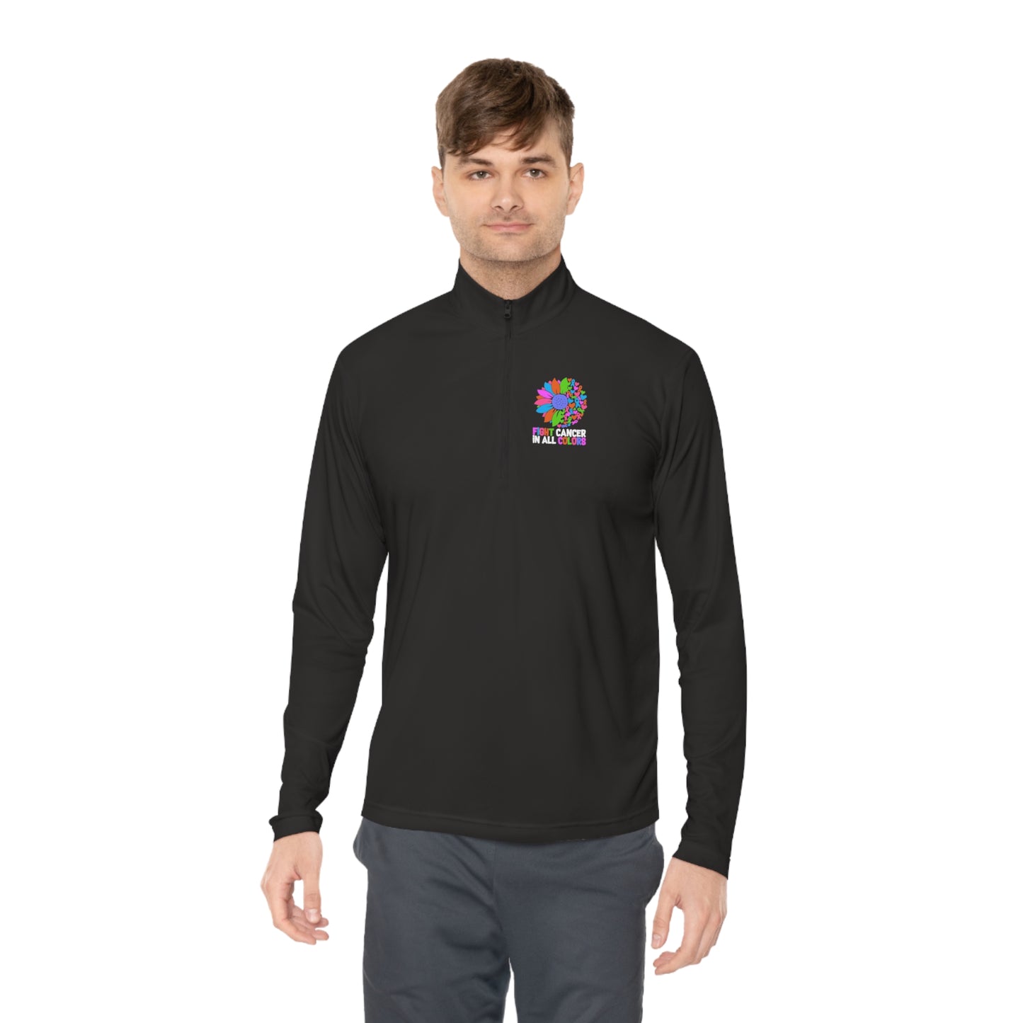 Fight of  Unisex Quarter-Zip Pullover