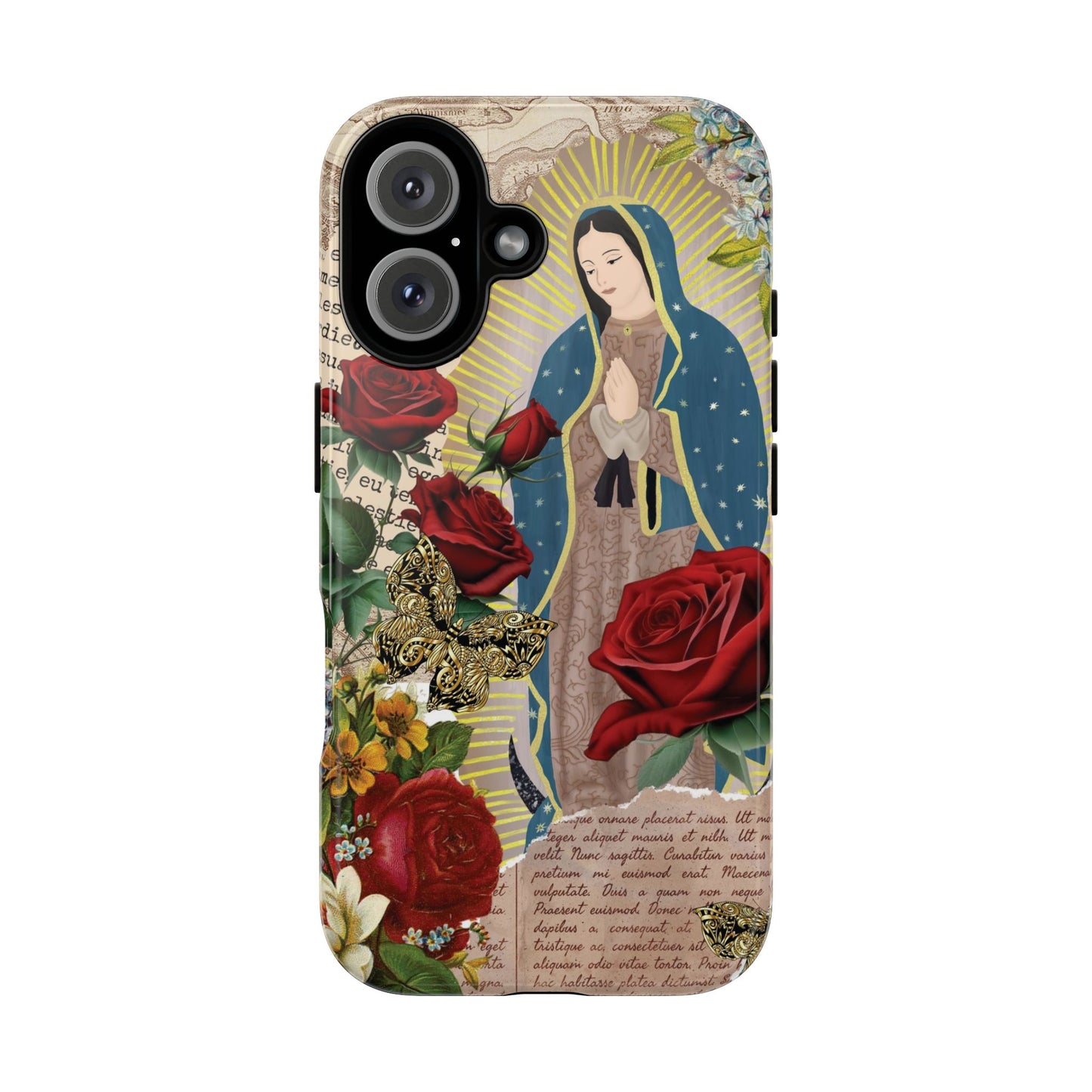 Virgin Mary Phone Case - Vintage Coquette Design