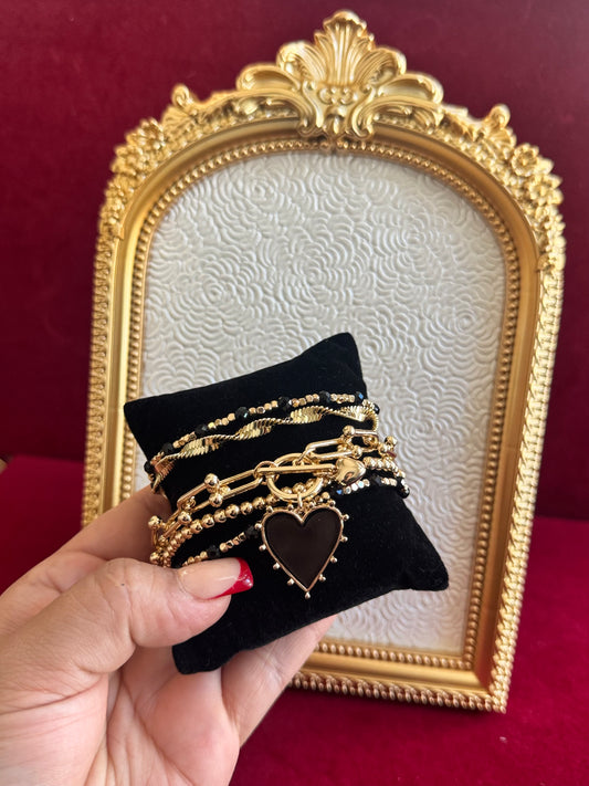 Heart Bead Paper Clip