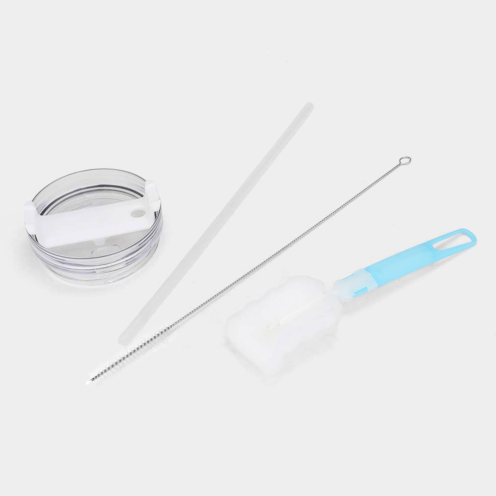 Bling Studded Texas Baseball 40oz Stainless Steel Tumbler