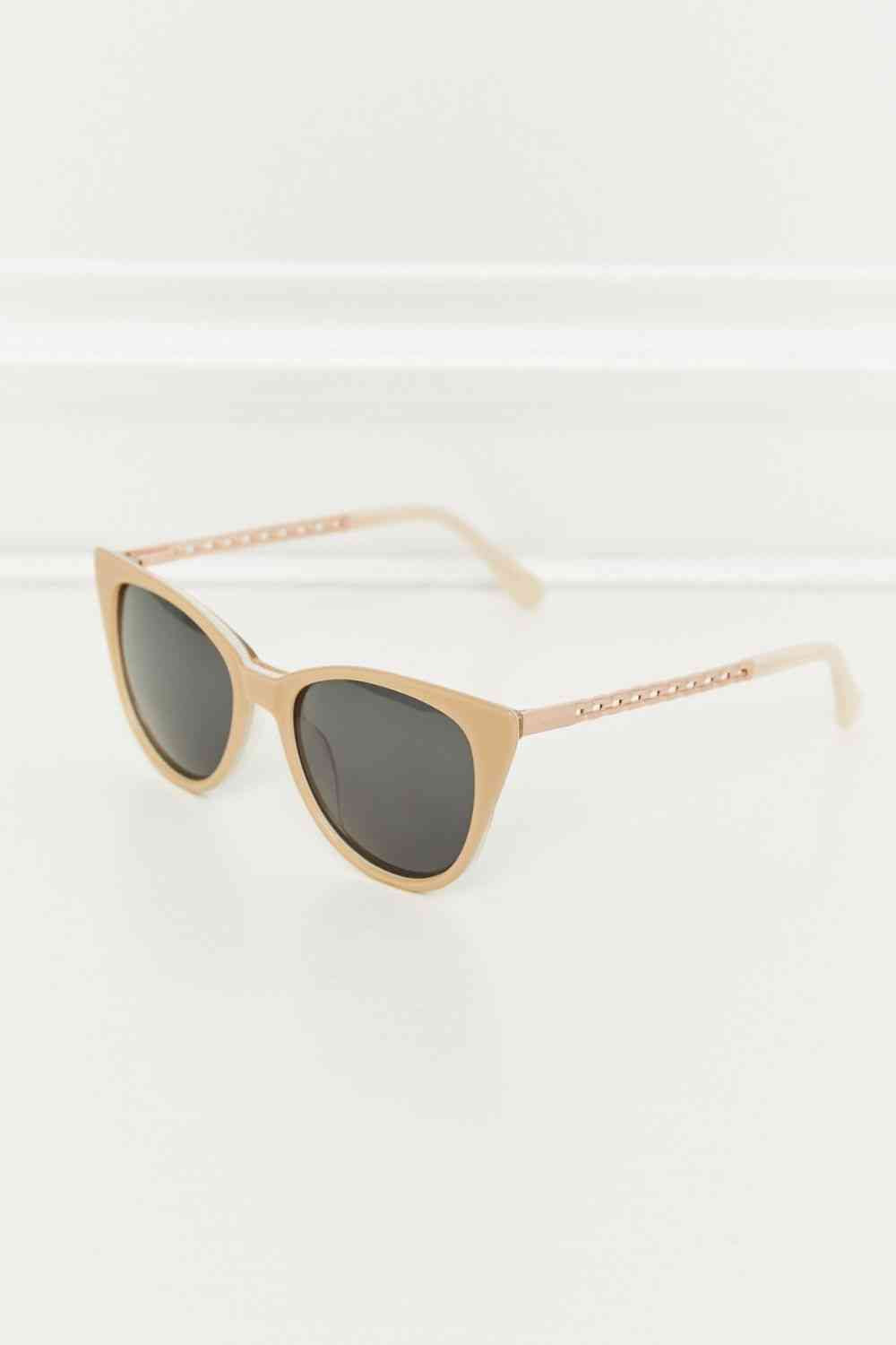 Cat-Eye Acetate Frame Sunglasses